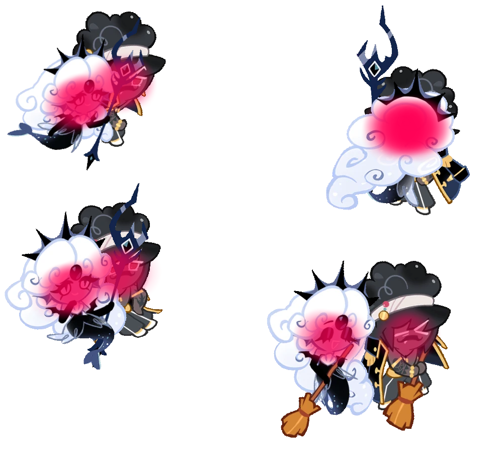 Black Pearl Cookie X Captain Caviar Cookie by AquaSeaKhloeStarfy on