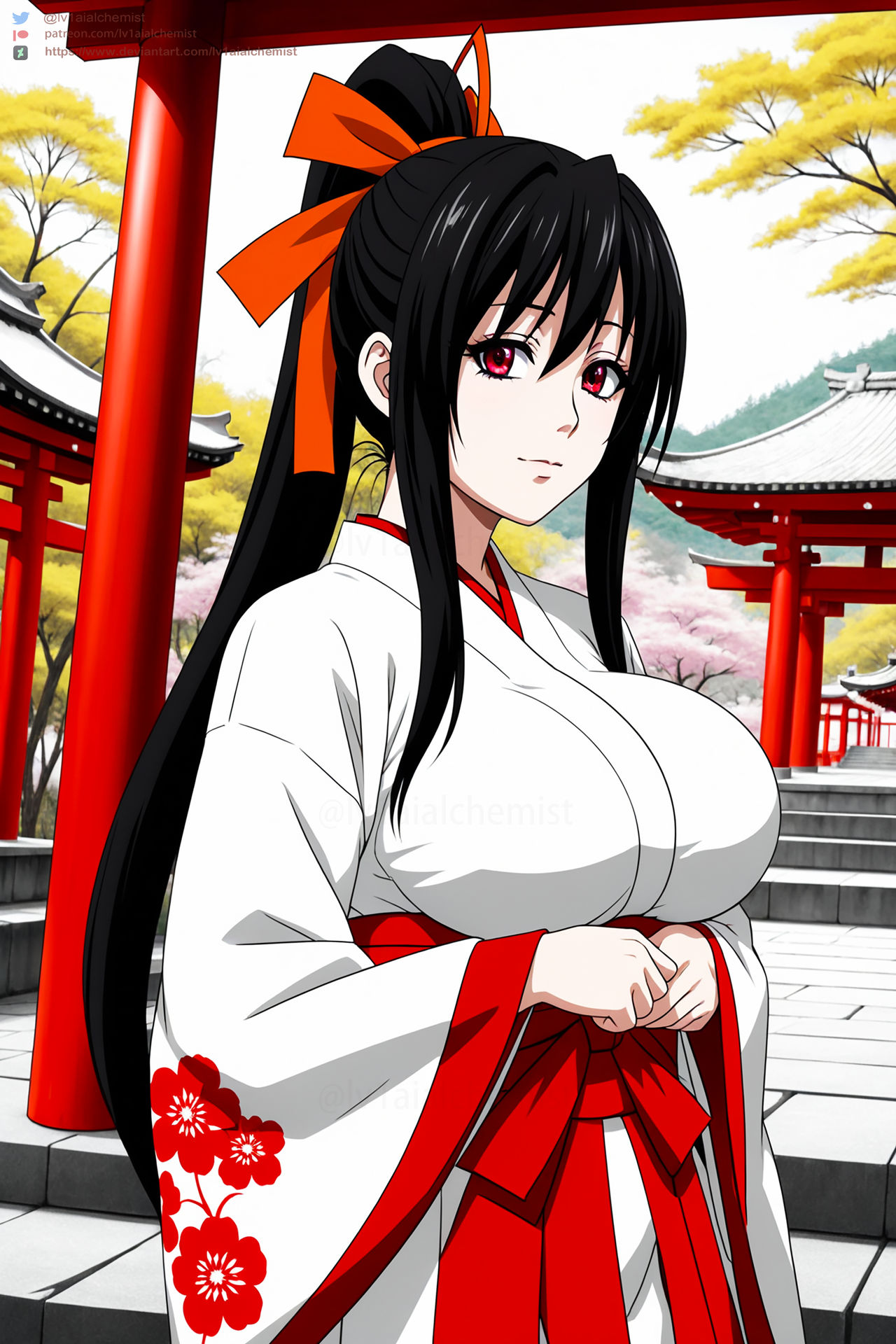 Deviantart Akeno Akeno Himejima of High School DxD by lv1aialchemist on DeviantArt