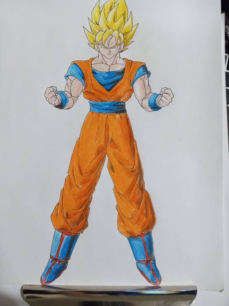 Super Saiyajin 2 Goku by arbiter720 on DeviantArt  Anime dragon ball goku,  Dragon ball super manga, Anime dragon ball super