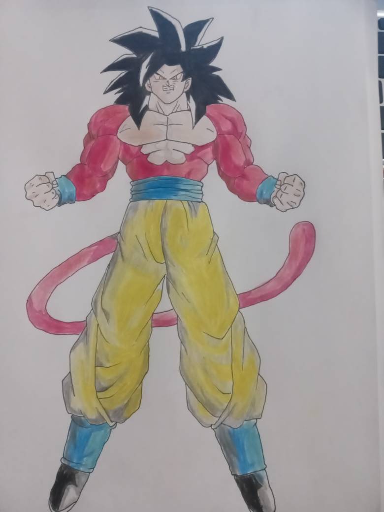 Goku Super Saiyan 4 - Dragon Ball GT by ederson96 on DeviantArt