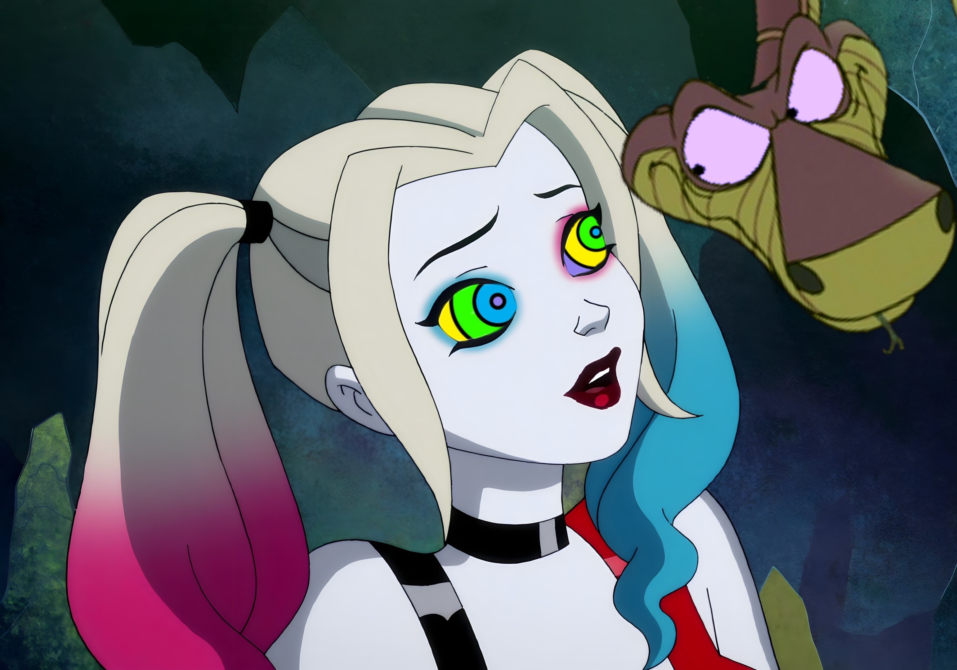 Harley quinn and kaa meet again by godzillafan20199 on DeviantArt