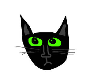 [REQUEST] 1 minute drawing - Black Kitten