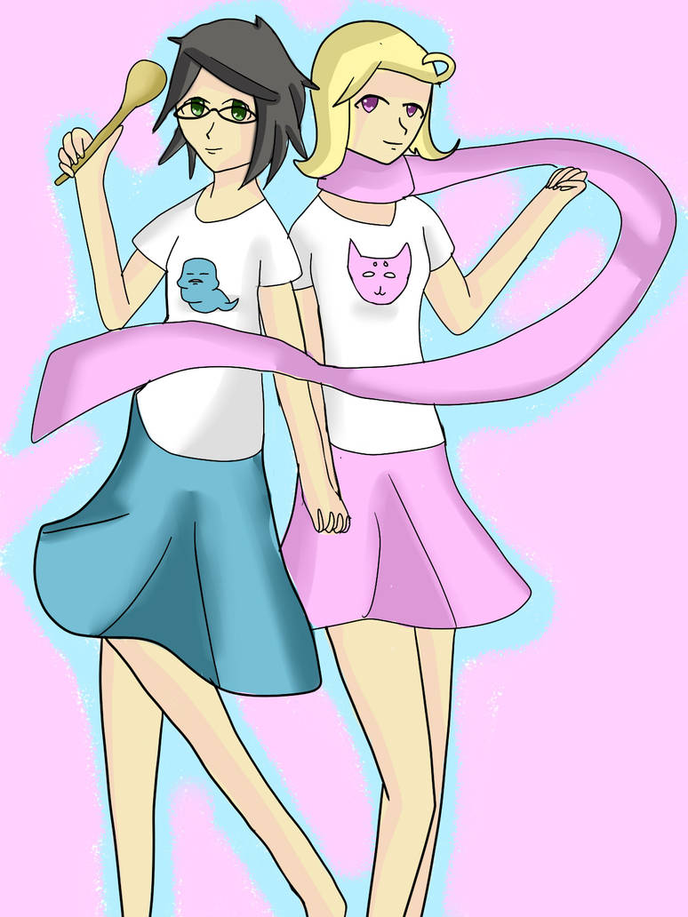 Jane and Roxy by yanderyou on DeviantArt