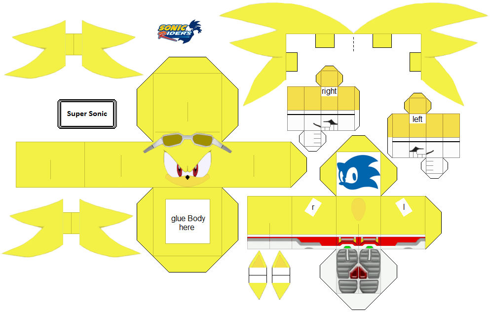 Sonic Riders 2006 Super Sonic by Danhobs on DeviantArt