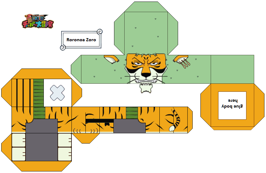 One Piece Chopper's Big Adventure Zoro by Danhobs on DeviantArt