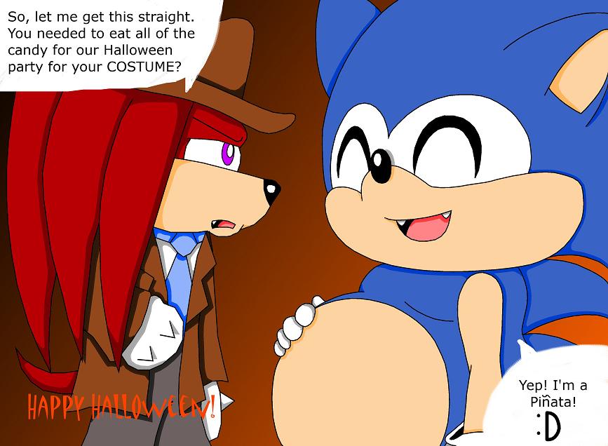 Sonic's Halloween Costume