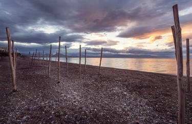 Loutraki beach