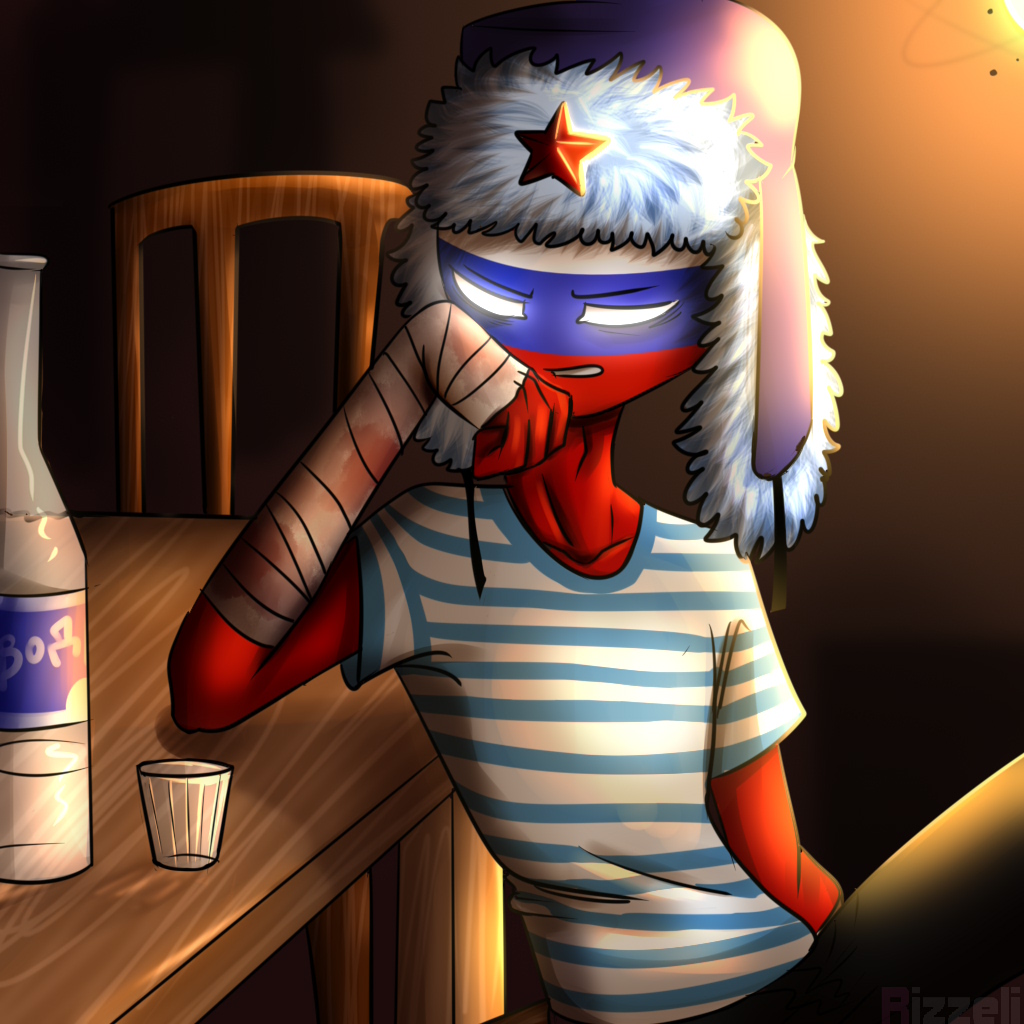 Russia (Country Humans)(PC) Natt - Illustrations ART street