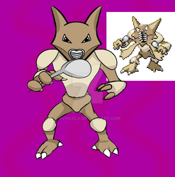 Pinkazam-Pokemon Fusion