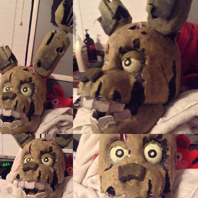Springtrap Head by EWCMar-X on DeviantArt
