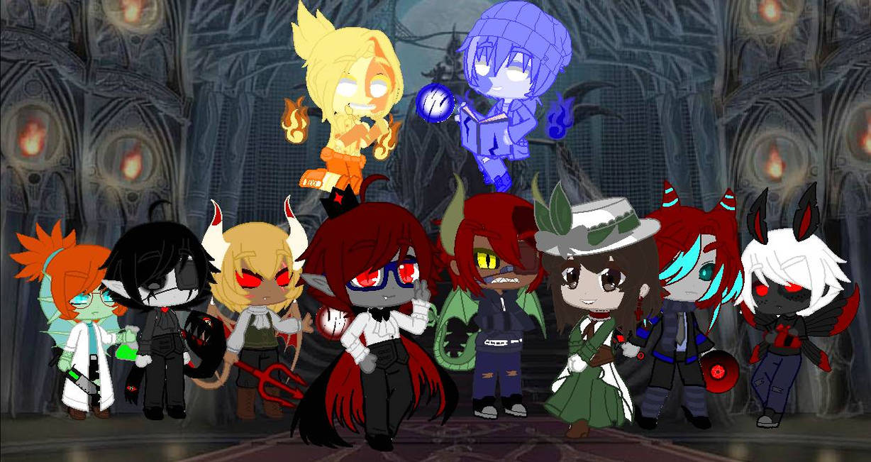 The students of Cryptid High! (My main OCs!) by MIEDO513 on DeviantArt