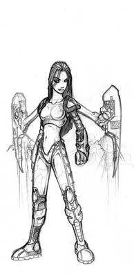 Concept Art Girl B