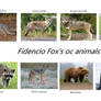 Fidencio Fox ocs irl animals