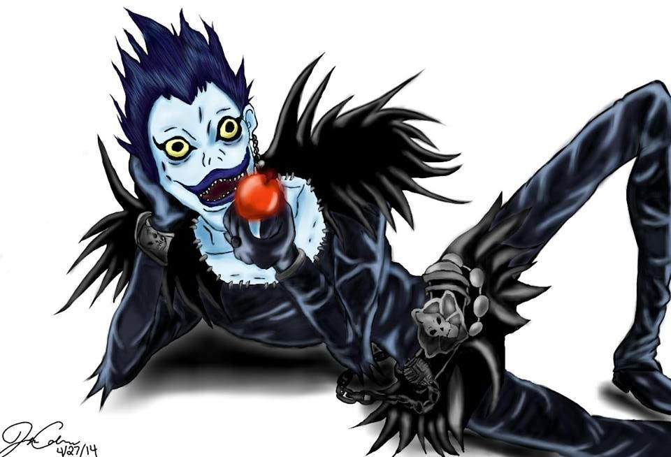 Ryuk, Death Note by HitagiCrab on DeviantArt