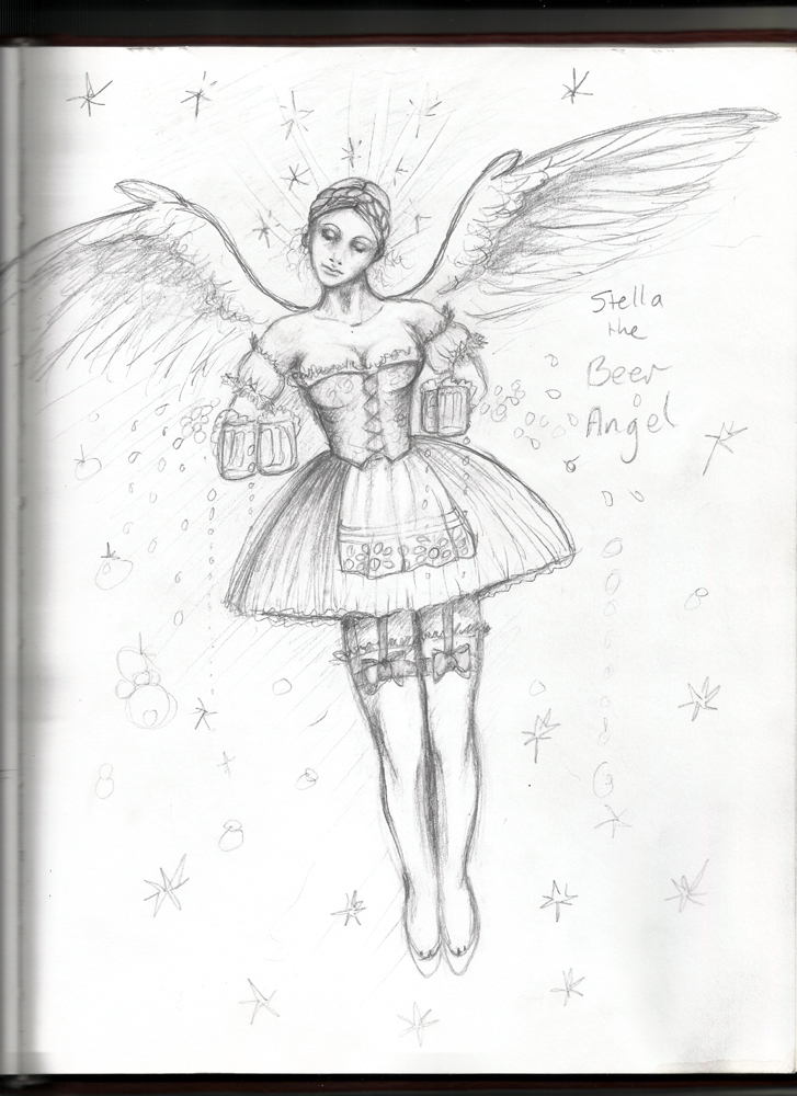 Stella the Beer Angel