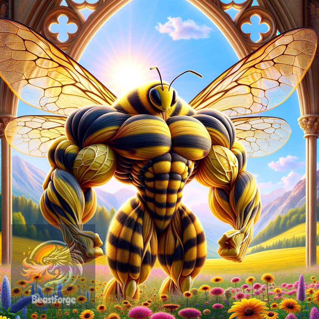 Isect Fetus The Majestic Hypermuscular Bee by BeastForge on DeviantArt