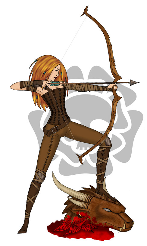 GuildWars Ranger redux by fledermaus