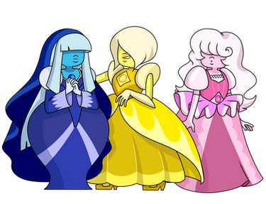 Three Royal Sapphires