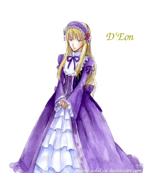 Chevalier:D'Eon in dress