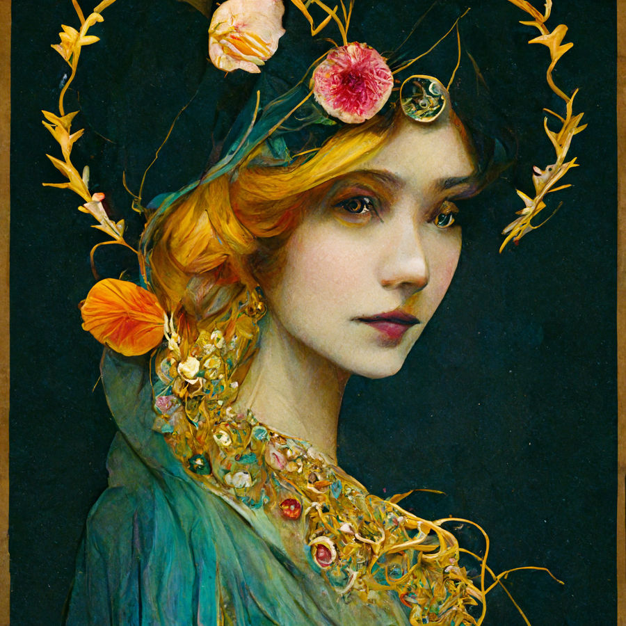 Surreal Art Nouveau Lady by Elbenlady-Elanor on DeviantArt Surreal Art Nouveau Lady by Elbenlady-Elanor on DeviantArt