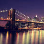 New York: Brooklyn Bridge.