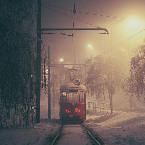 Sarajevo: The Lonely Tram. by inbrainstorm