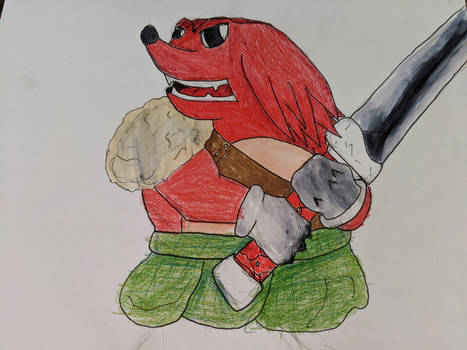 Ugandan knuckles barbarian