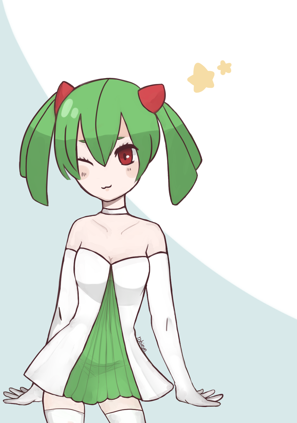 Kirlia Gijinka