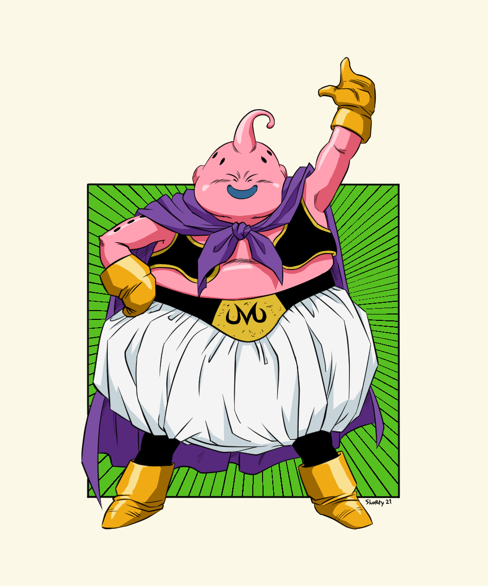 majin boo gordo by kityarts on DeviantArt