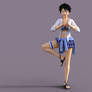 One Piece Monkey D.luffy headswap with Nanami(DOA)