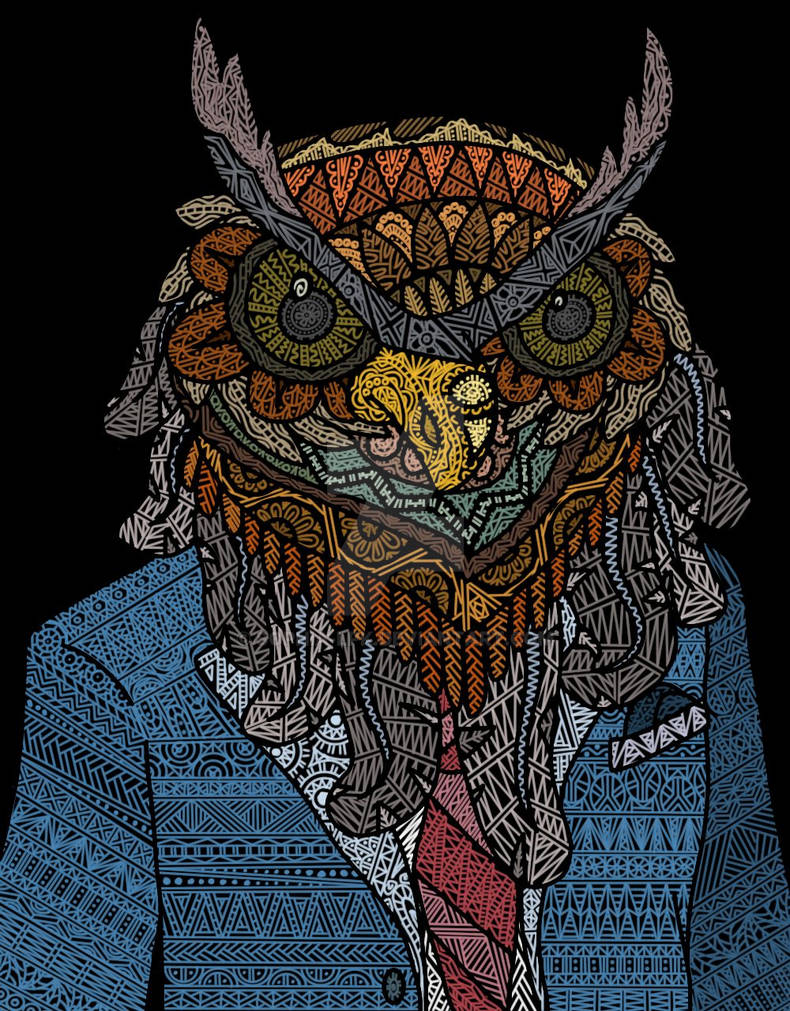 Mr. Owl by sophia-lpk