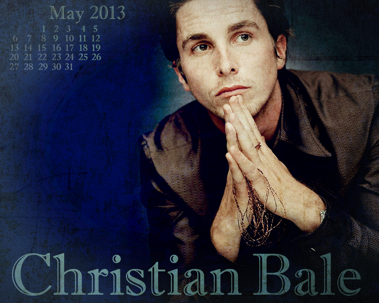 Christian Bale May 2013