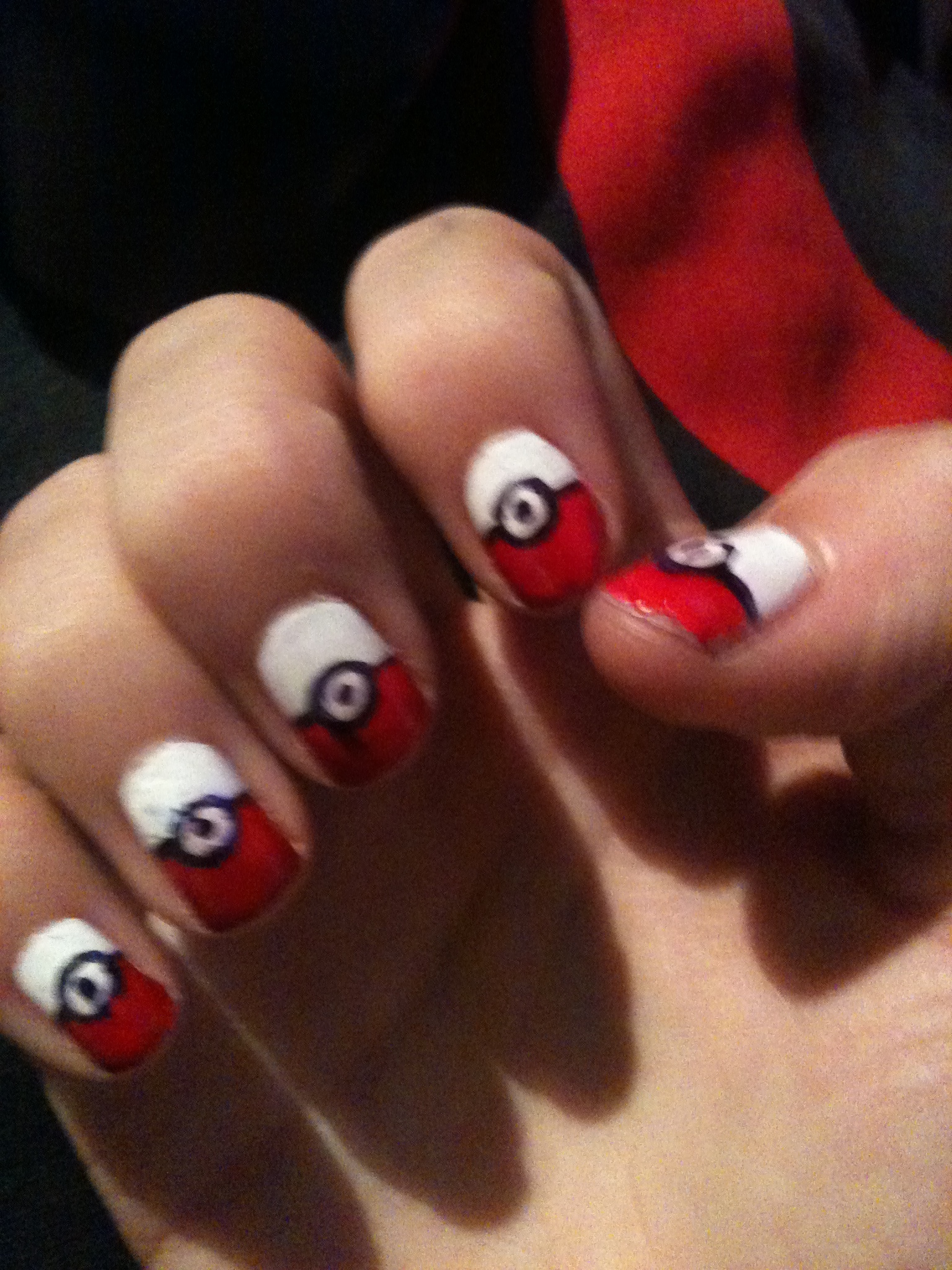 The other hand of my pokemon nails