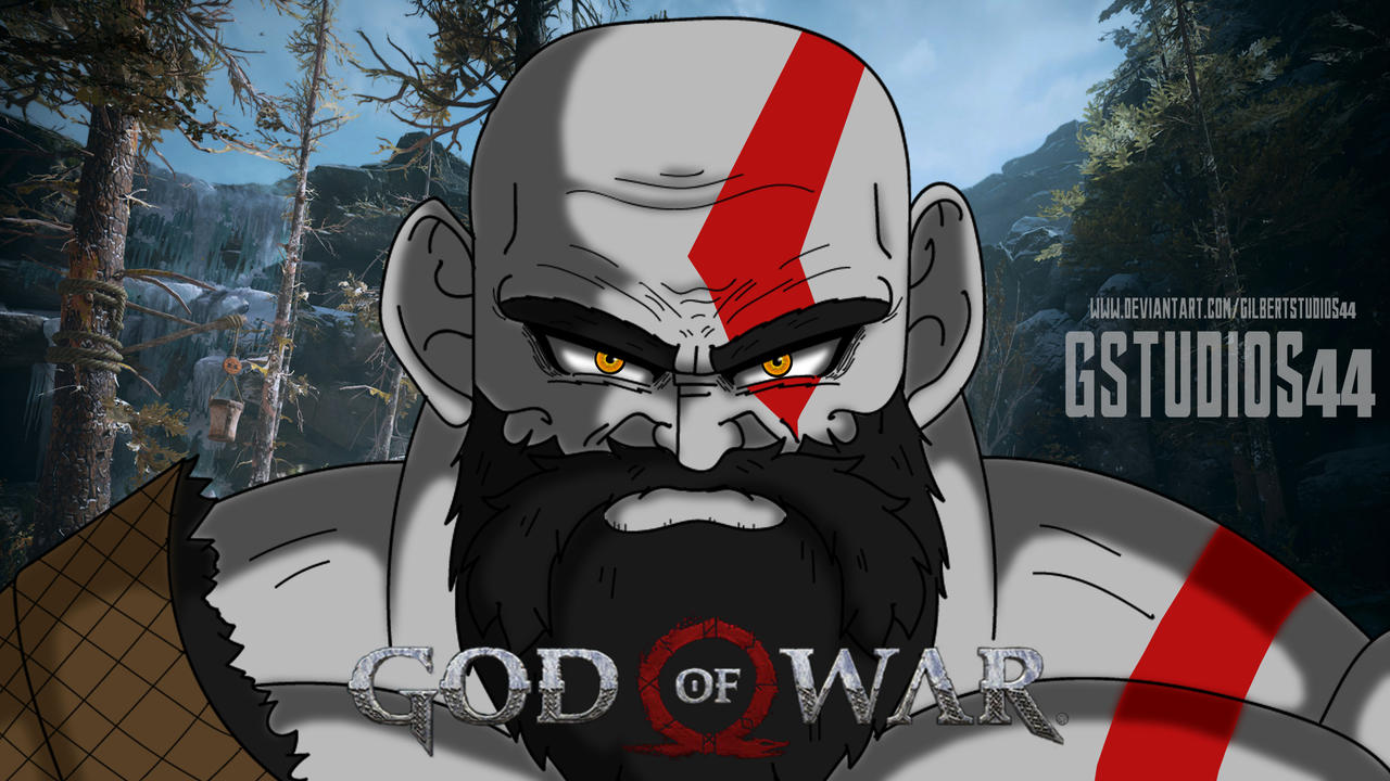 Kratos God of War Anime Style by gilbertstudios44 on DeviantArt