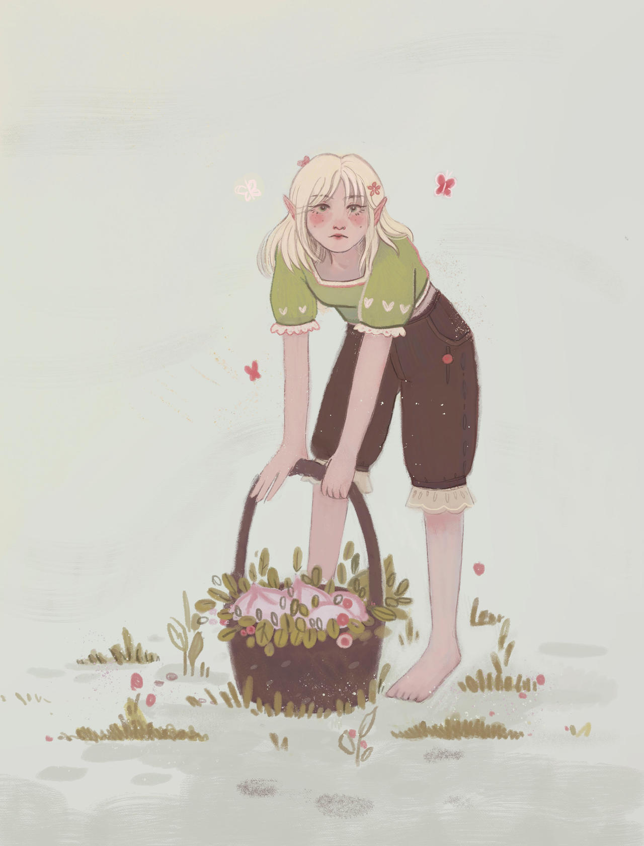 spring elf by moonfreyah on DeviantArt