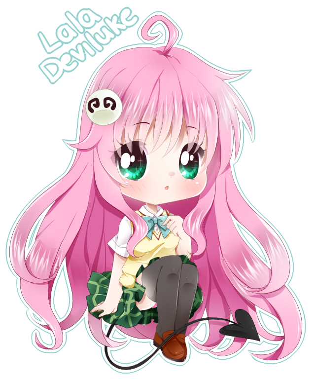 CHIBI COM: ROOROOSx / Lala Deviluke