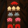 Perler Space Invaders