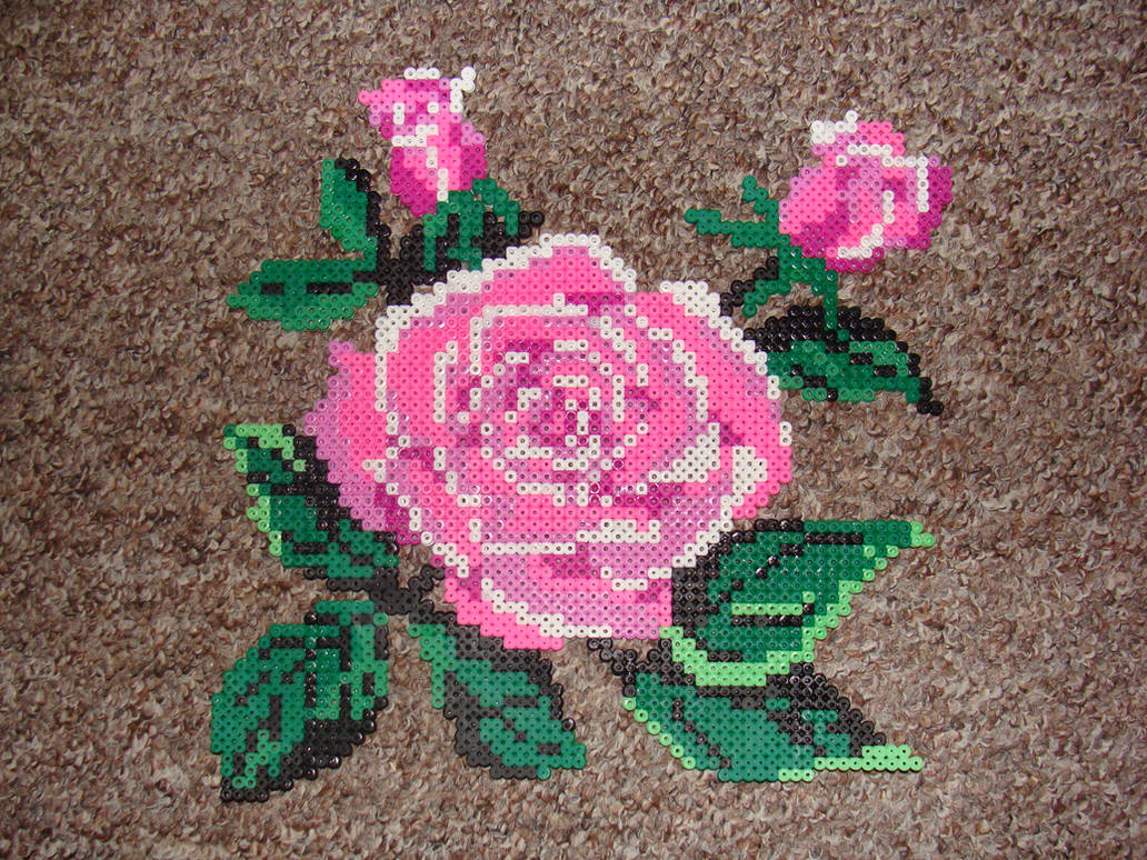 Does anyone here have the rose coloured perler beads? : r/PerlerBeads