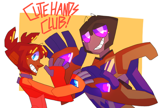 cute hands club!