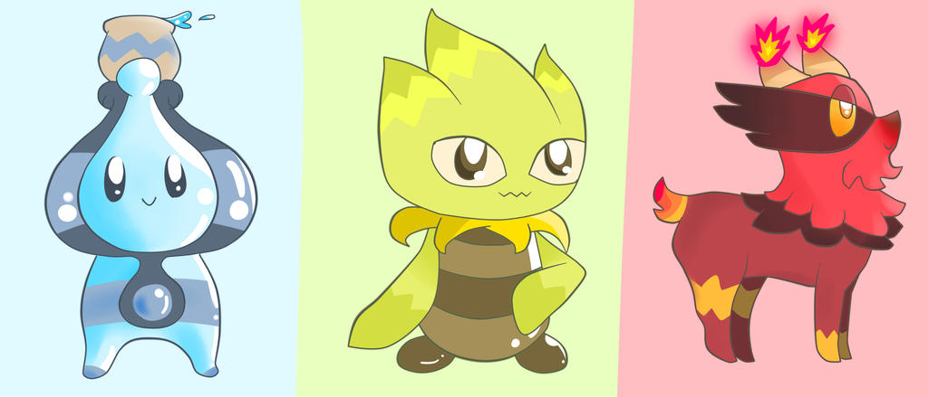 Pokemon Plus Minus Starters Predictions By Honeygoo On Deviantart Pokemon Plus Minus Starters Predictions By Honeygoo On Deviantart