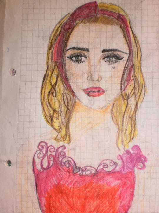 monio rosa lapiz by waduchis on DeviantArt