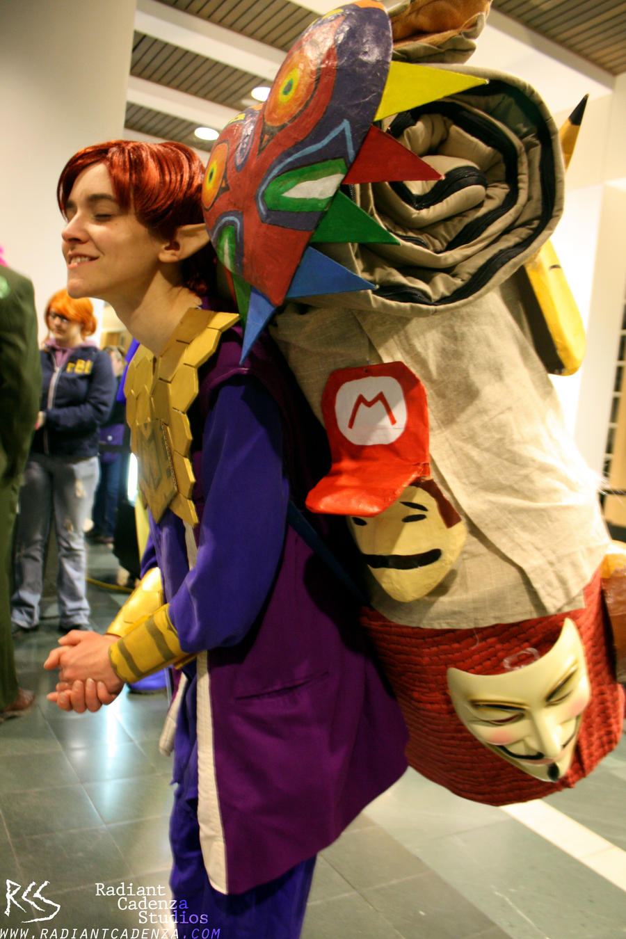 Happy Mask Salesman by RadiantCadenza on DeviantArt