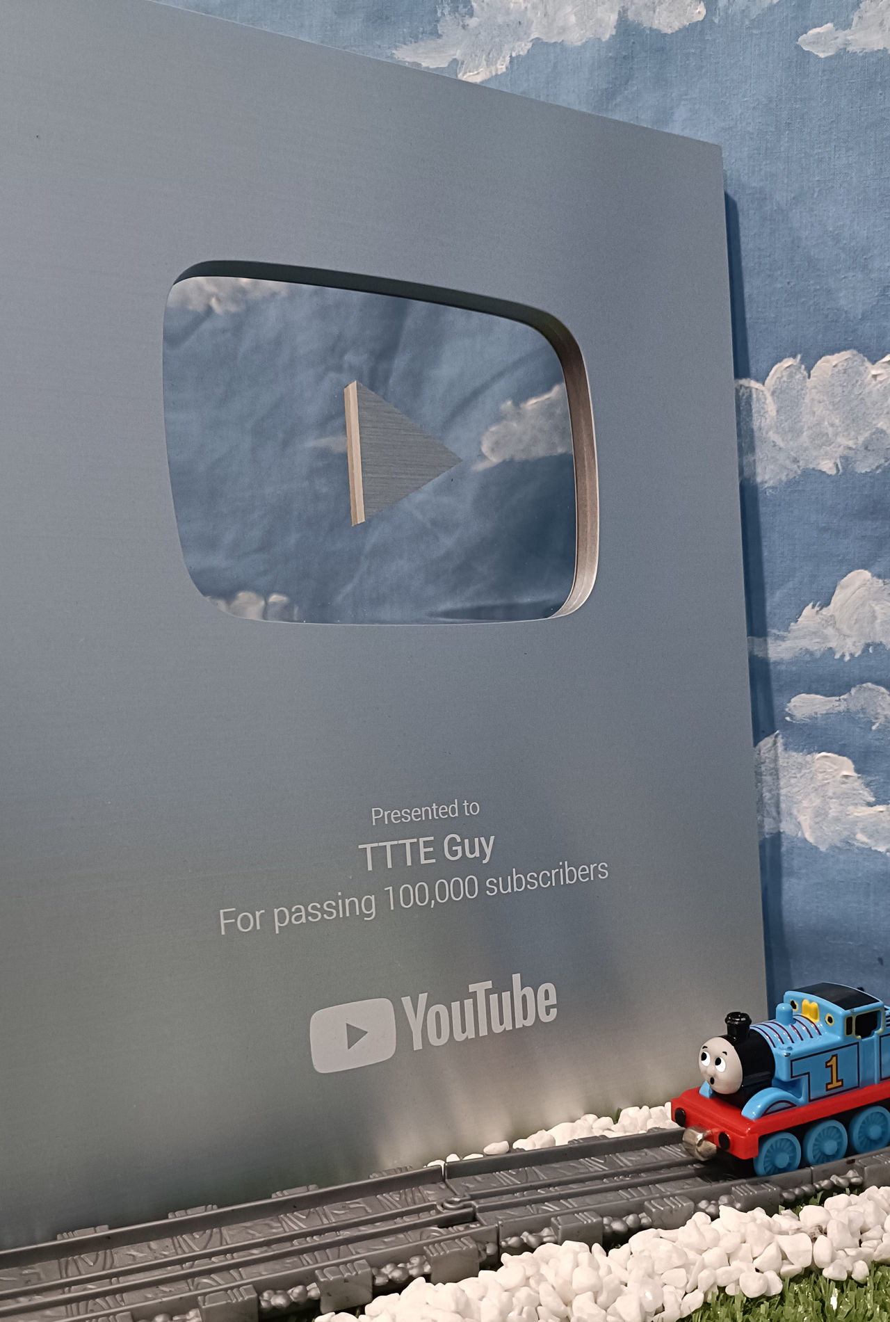 My Silver Play Button by TTTEGuy on DeviantArt