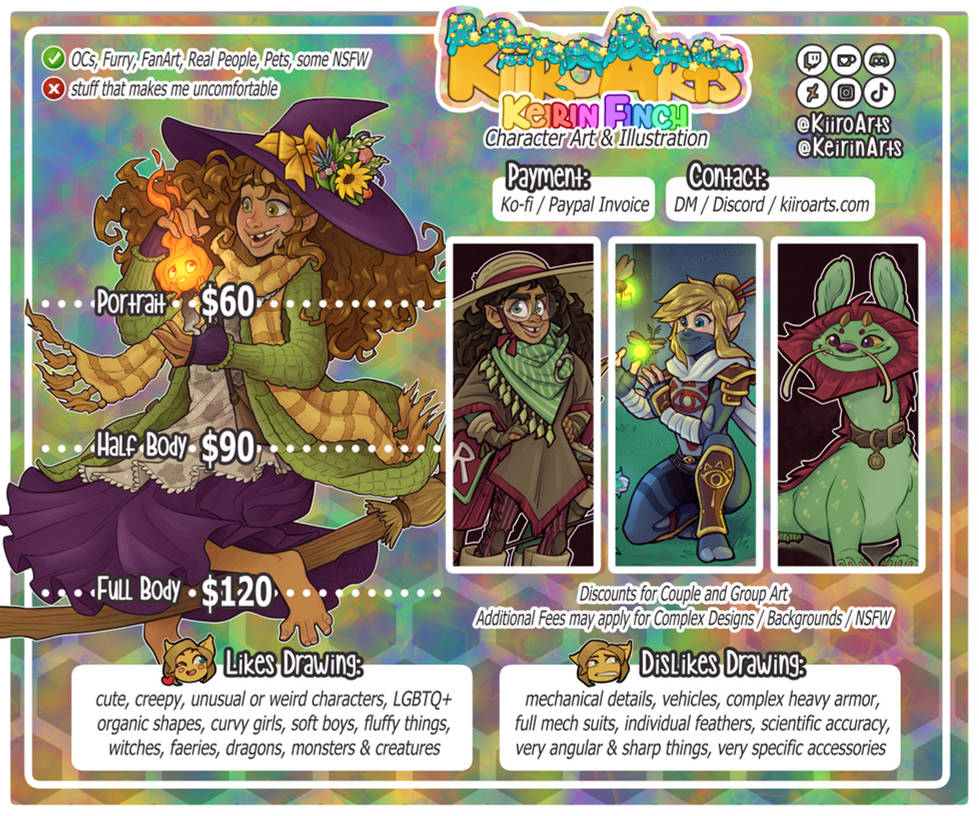 KiiroArts Price Guide | 2024