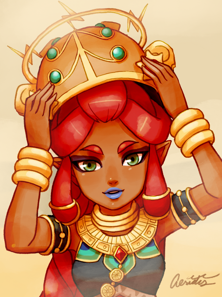 LoZ: BotW - Riju by Aeridis on DeviantArt