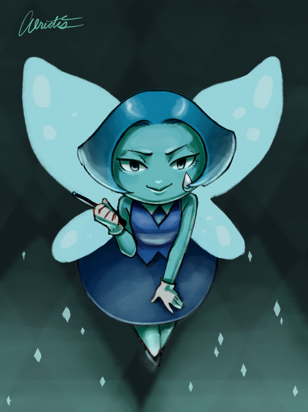 Steven Universe - Aquamarine by Aeridis on DeviantArt