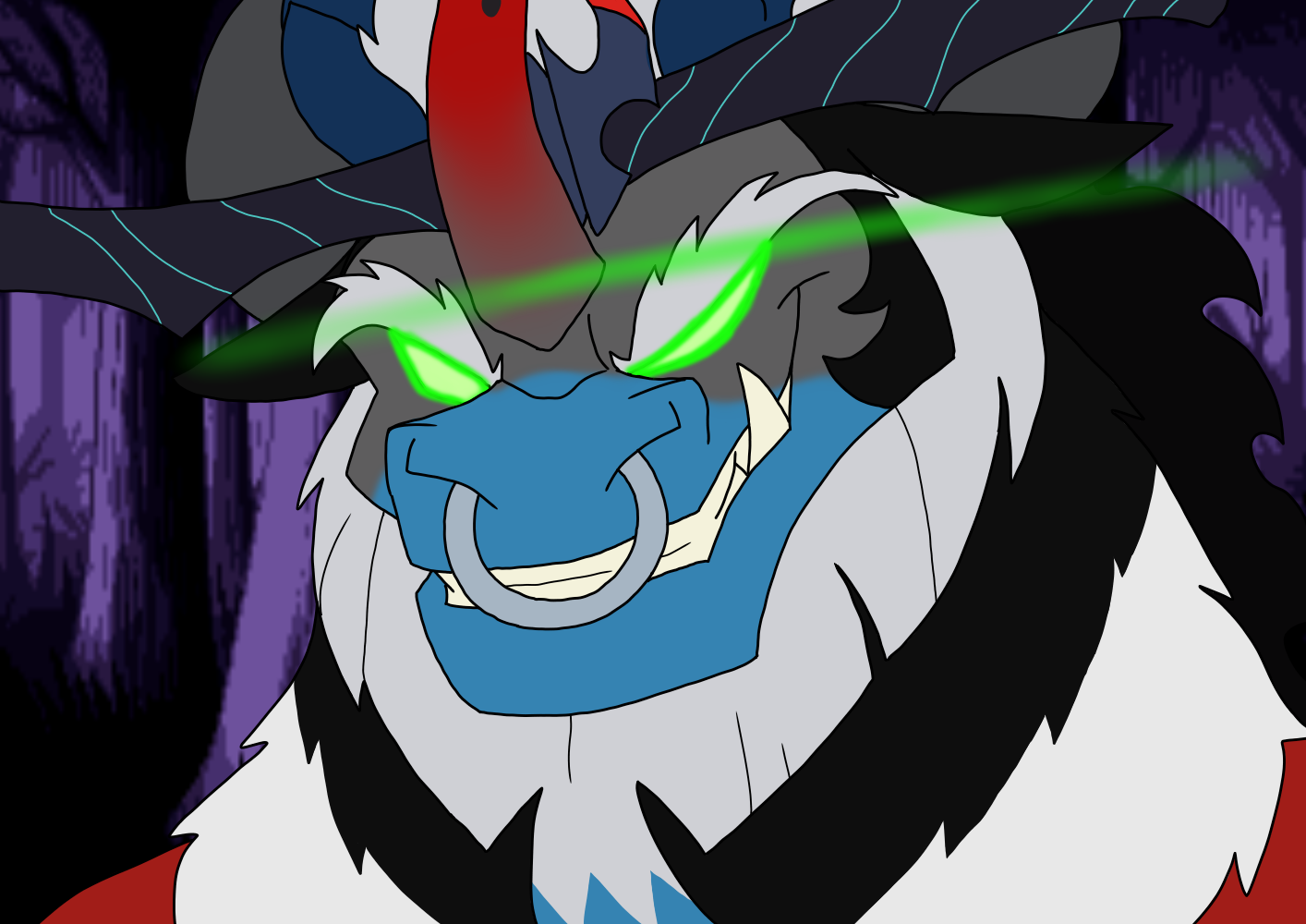 Evil grin by ZetiKoopa on DeviantArt