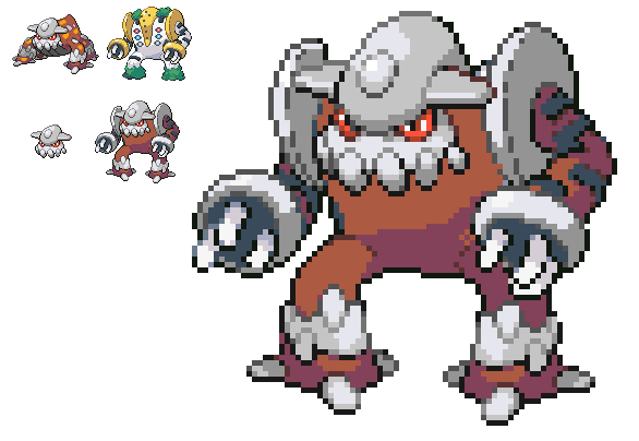 Pokemon regigigas vs heatran 6