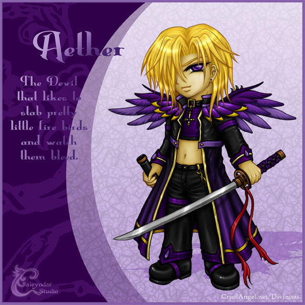 Divinitas Chibis S2 - Aether by caleyndar on DeviantArt