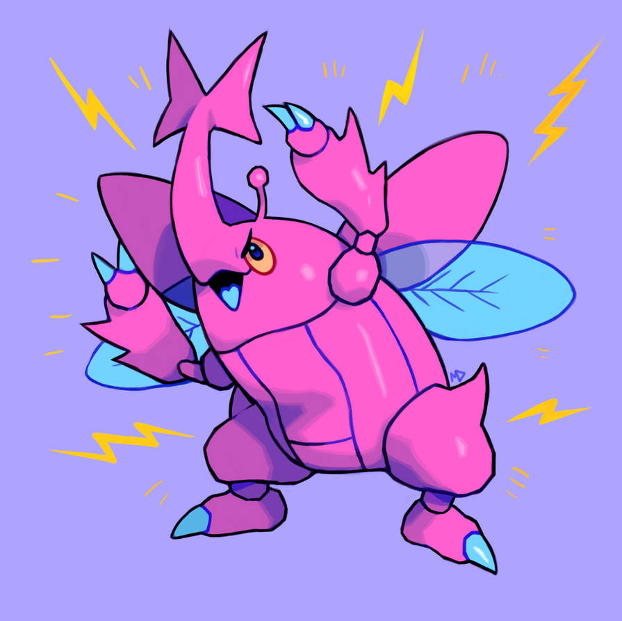 Shiny heracross by megadinkloid on DeviantArt